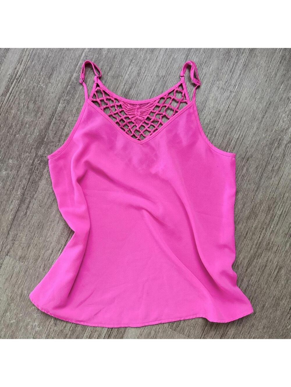 Women's Pink Vests-tanks-cami